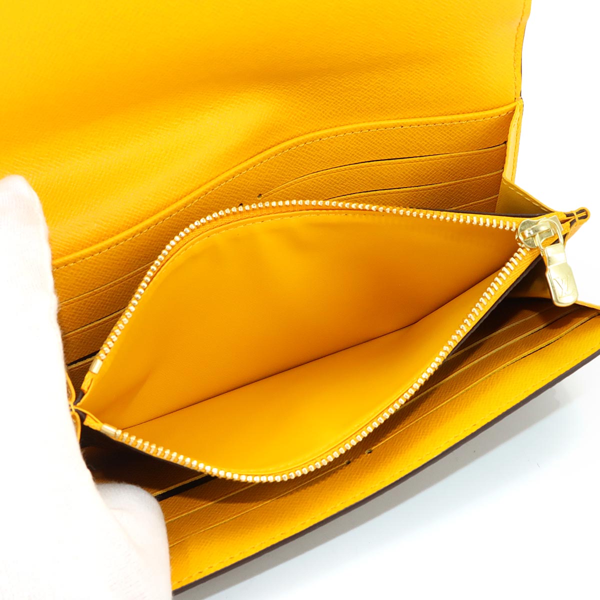 Vivienne Monogram Sarah Wallet Yellow M81608 Purse