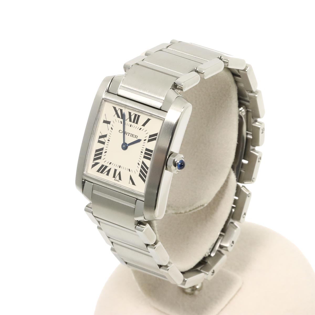 Tank Francaise MM W51003Q3 Quartz Cream Dial Boys Watch