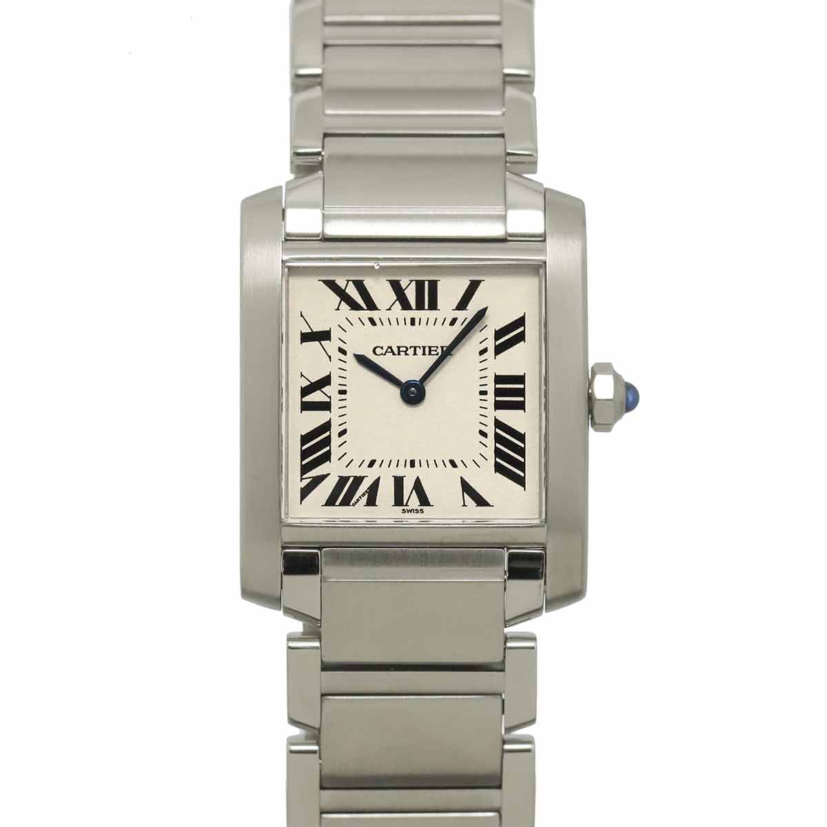 Tank Francaise MM W51003Q3 Quartz Cream Dial Boys Watch