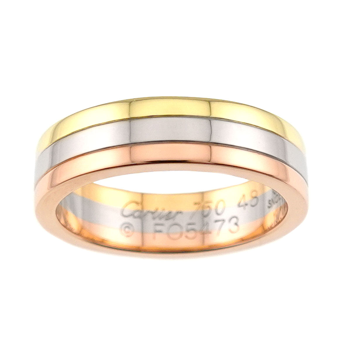 Vendome Ring 18K YG WG PG 750 size48 4.5(US)