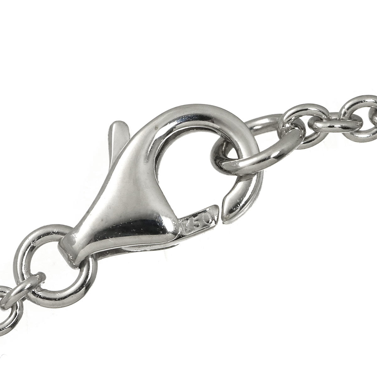 Baby Love Necklace 18K White Gold 750