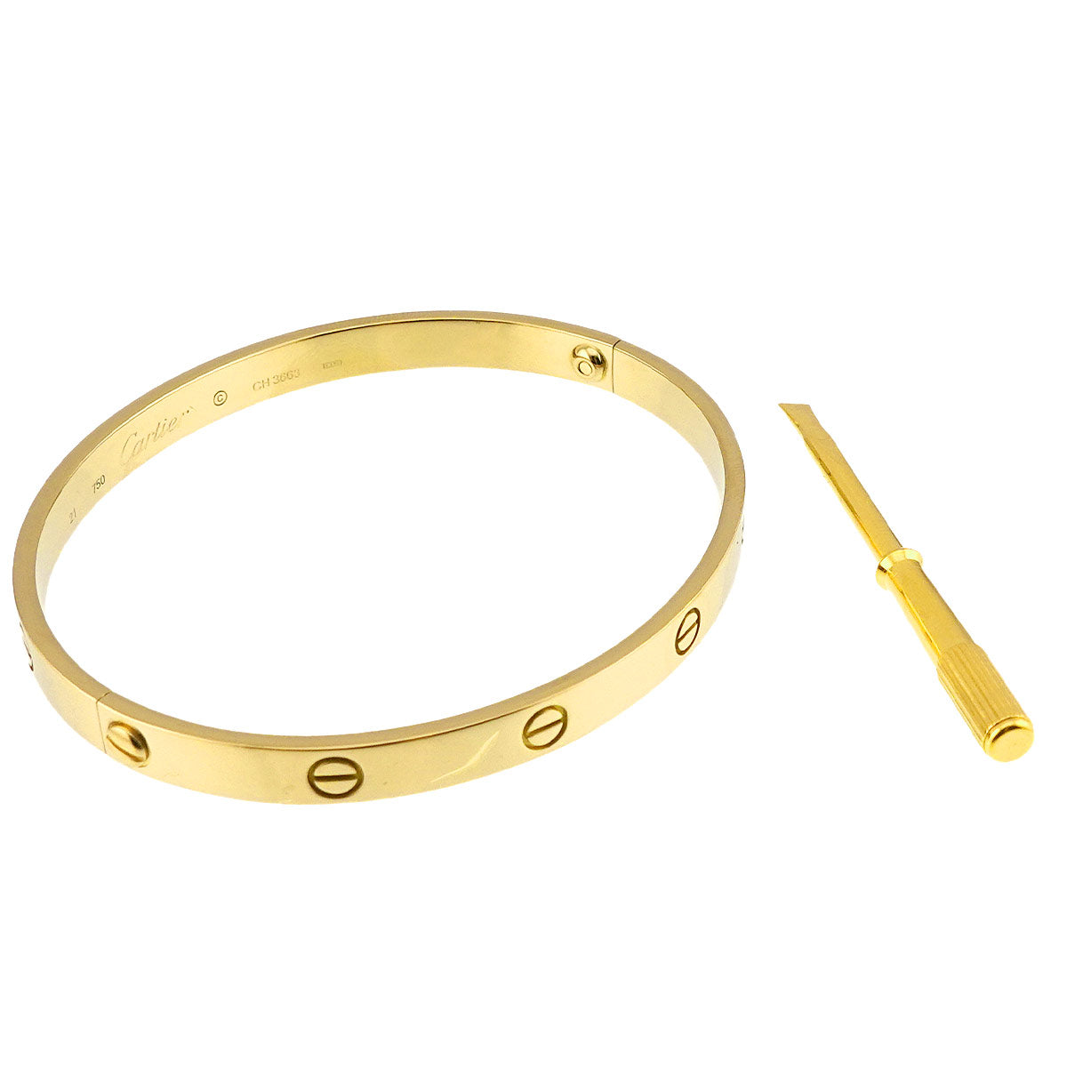 Love Bracelet 18K Yellow Gold 750 Size21