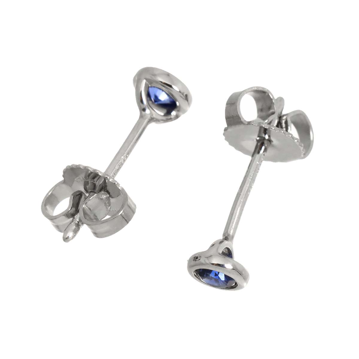 By The Yard Sapphire Earrings Pierced Pt