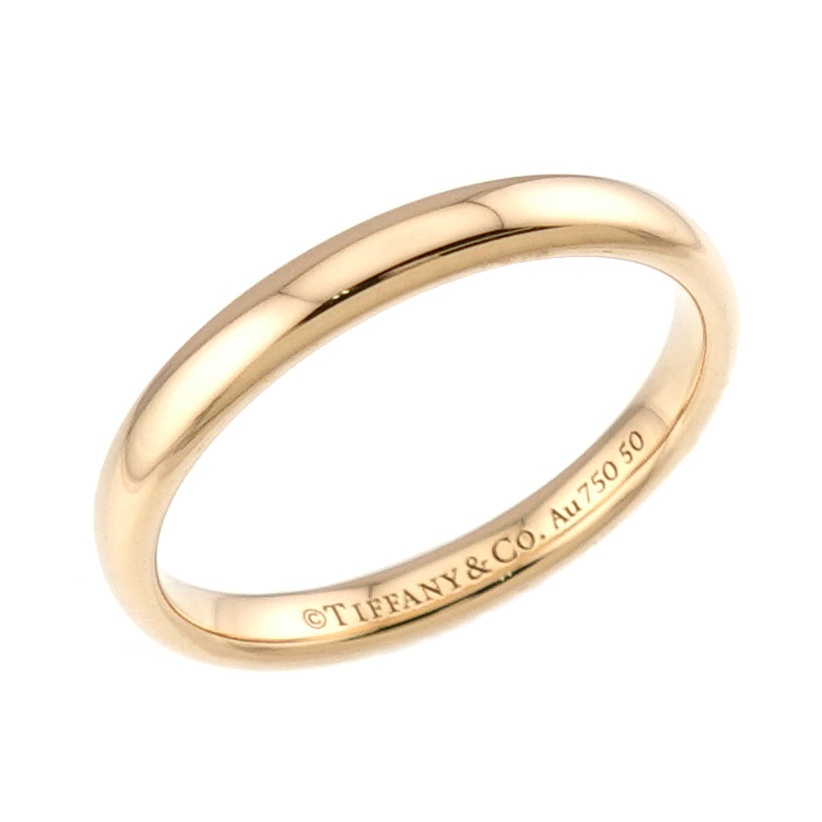 Forever Ring 18K Pink Gold 750 size5.25(US)