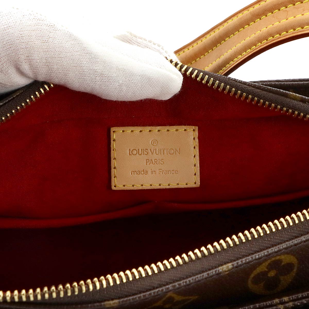 Monogram Viva Cite MM Shoulder Bag Brown M51164 Purse