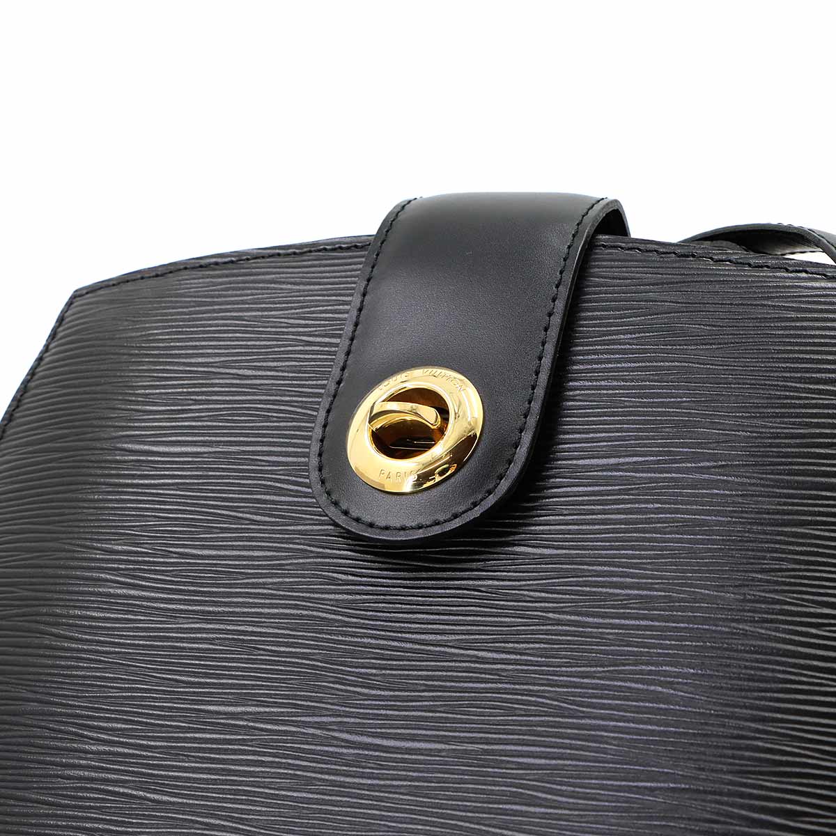 Epi Cluny Shoulder Bag Leather Noir M52252 Purse