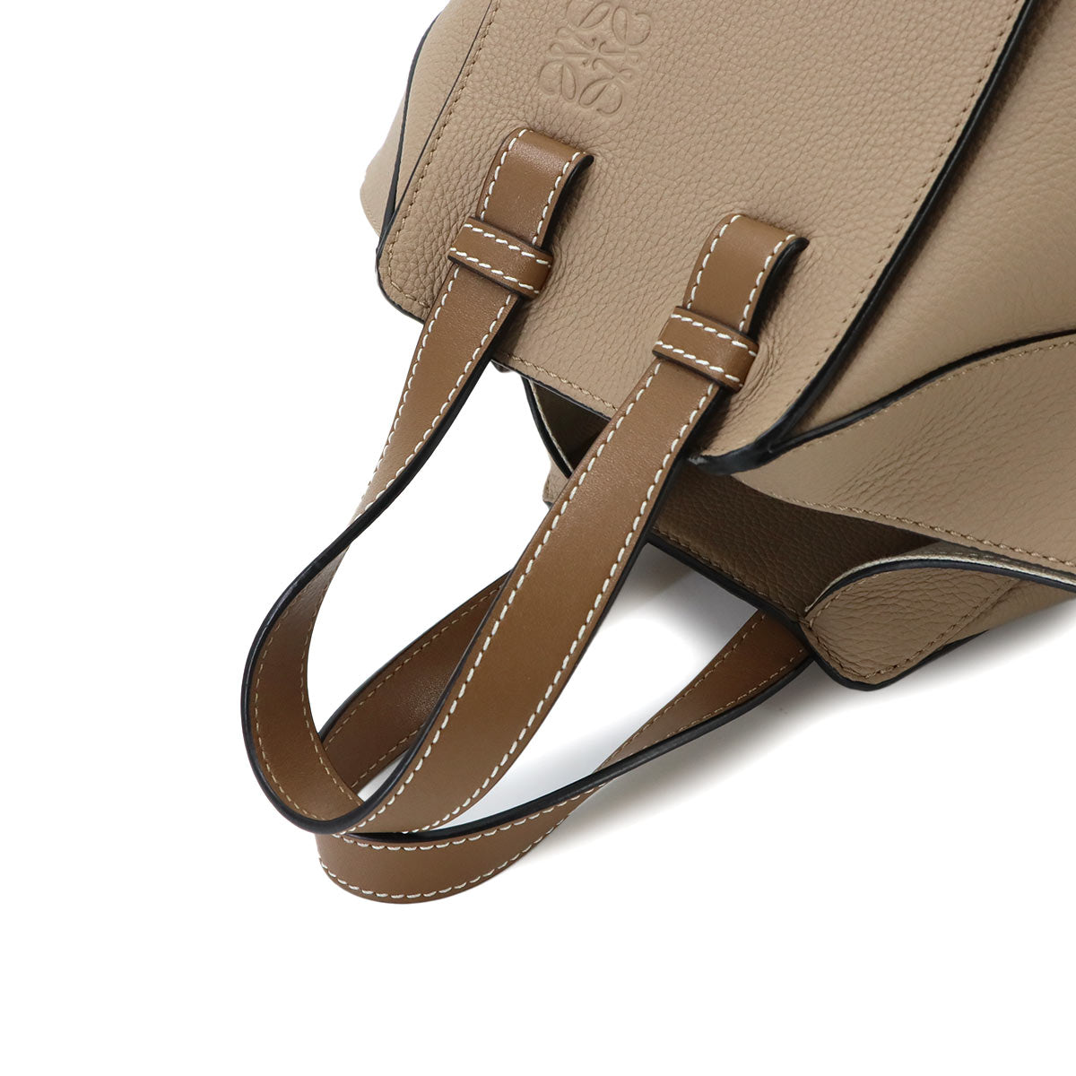 Hammock Small Hand Shoulder Bag Leather Beige Brown A538S35X51