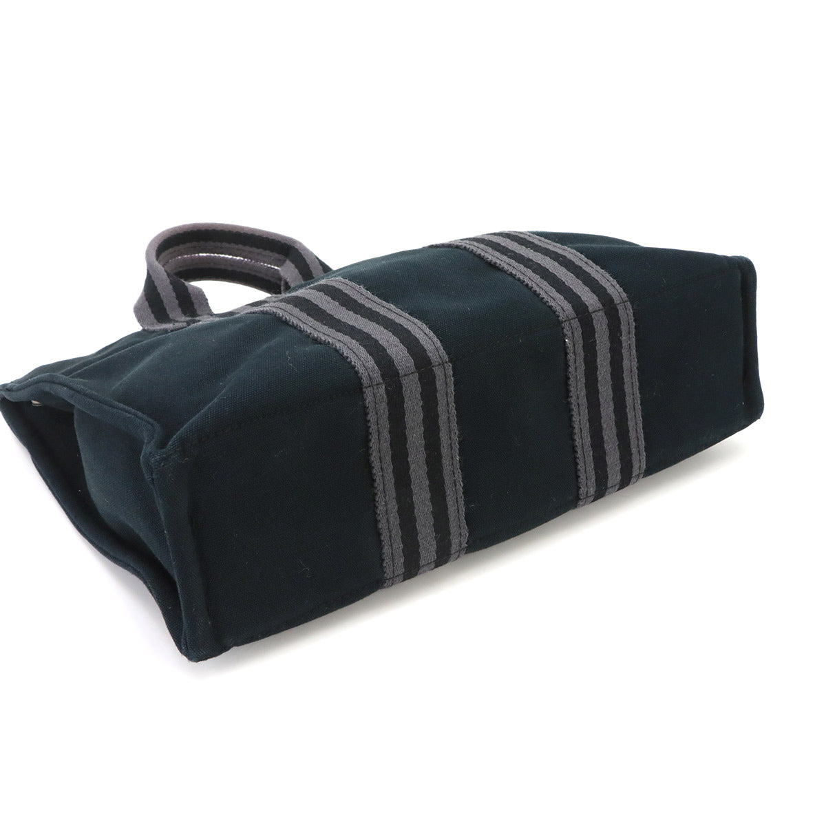 Fourre Tout PM Tote Bag Canvas Black Gray Unisex Purse