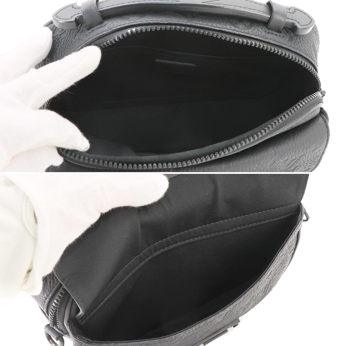 Monogram Taurillon S Lock Messenger Hand Shoulder Bag
