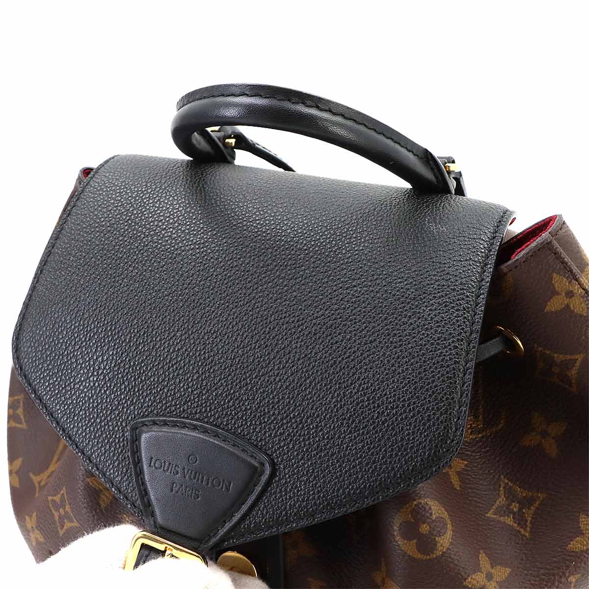 Monogram Montsouris NM PM Backpack Noir M45515 Purse