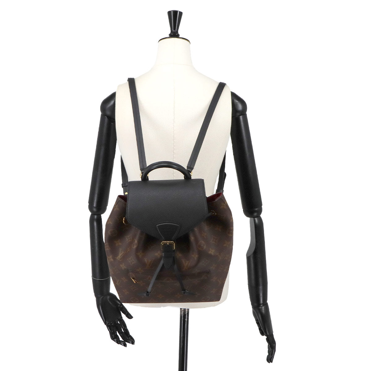 Monogram Montsouris NM PM Backpack Noir M45515 Purse
