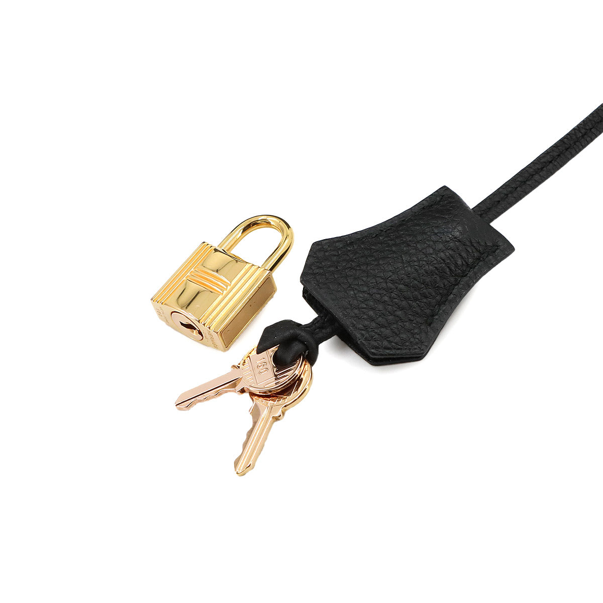 Birkin 30 Togo Leather Black Hand Bag Purse