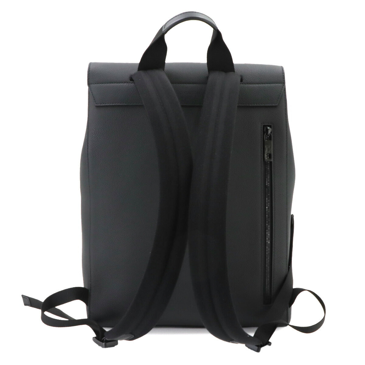 Aerogram Fastline Backpack Leather Black M21367 Purse