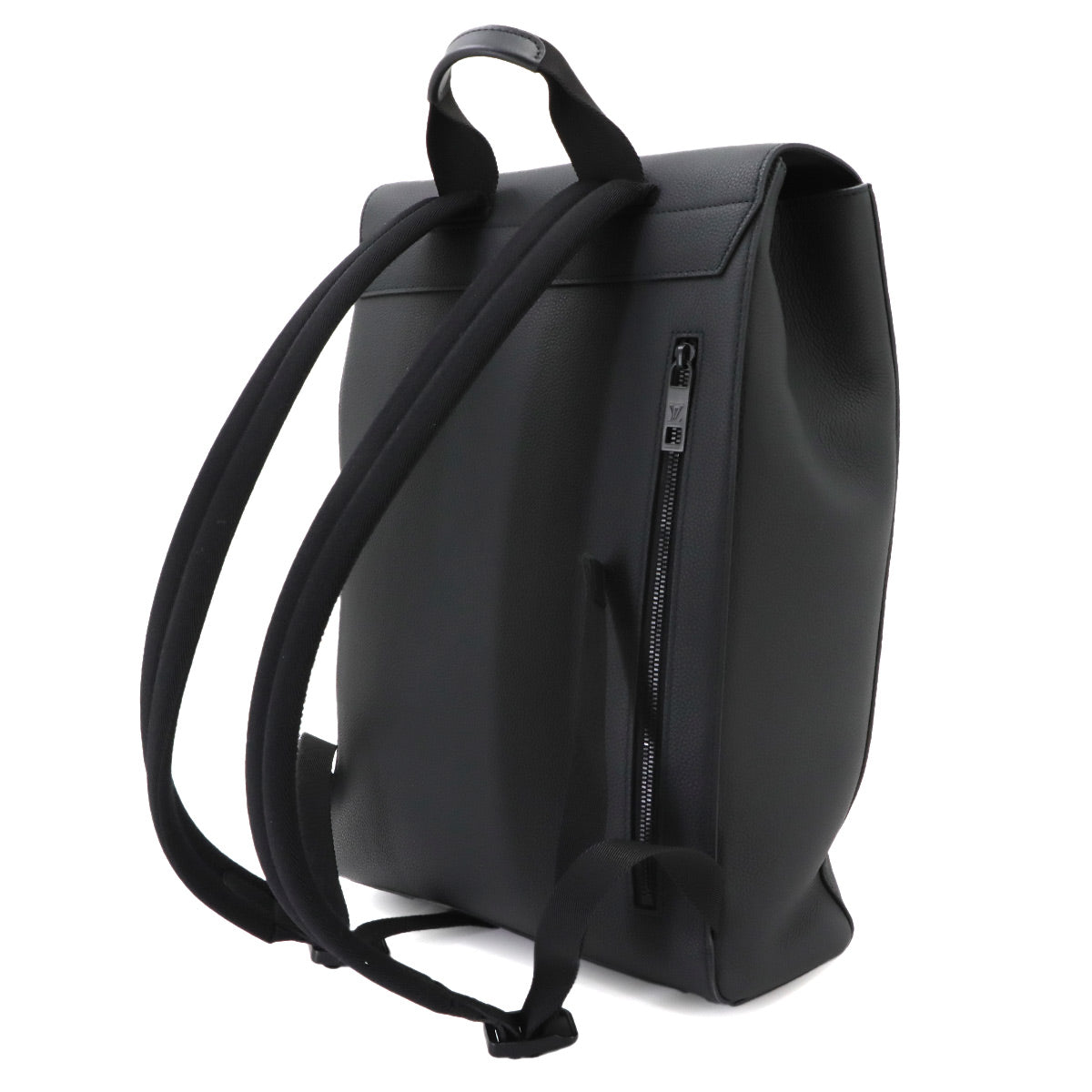 Aerogram Fastline Backpack Leather Black M21367 Purse
