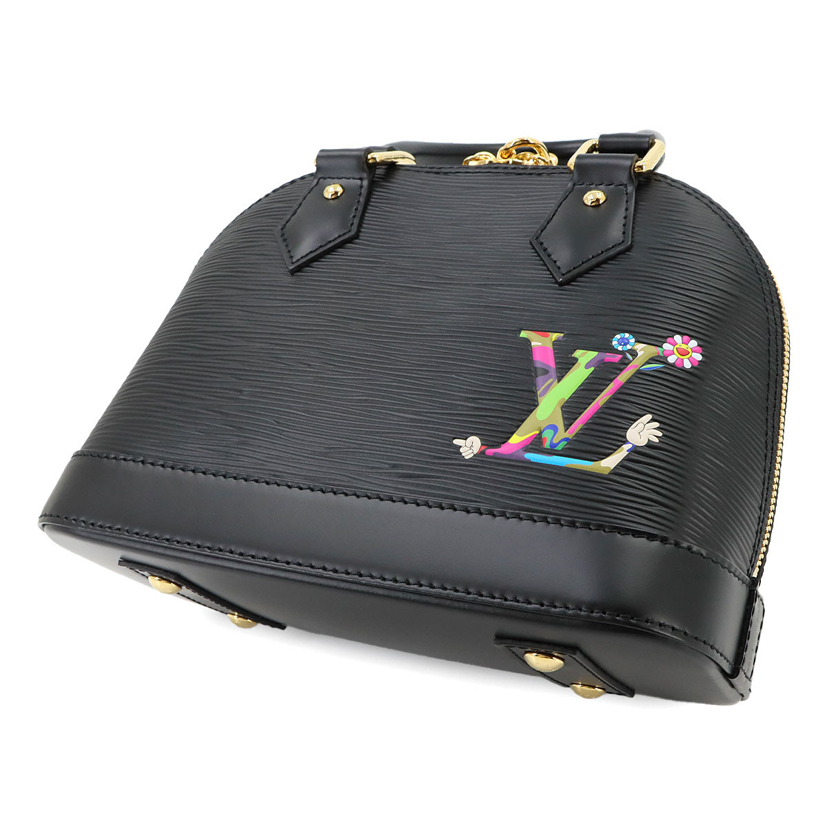 LVxTM Epi Alma BB 2way Hand Shoulder Bag Black M13670