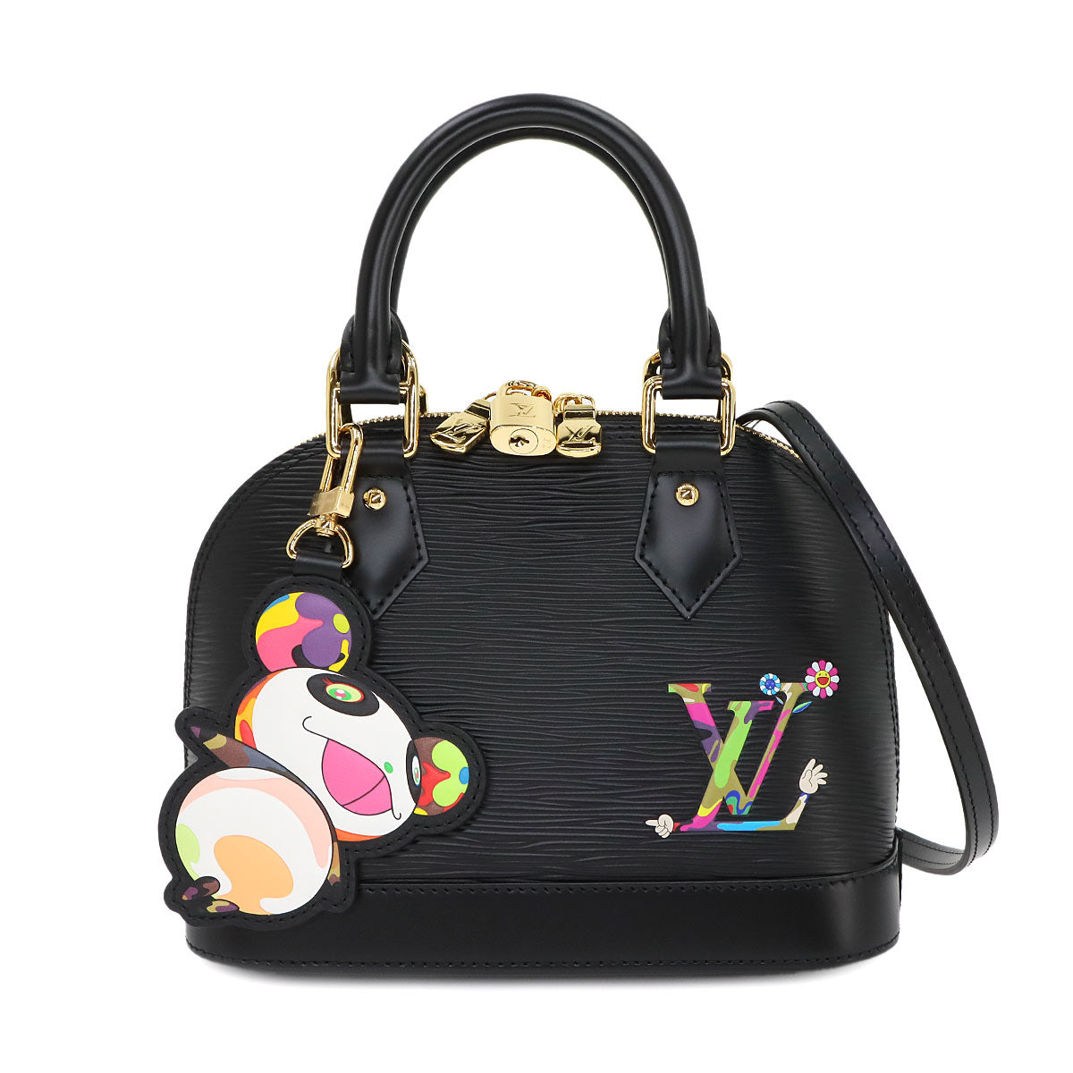 LVxTM Epi Alma BB 2way Hand Shoulder Bag Black M13670