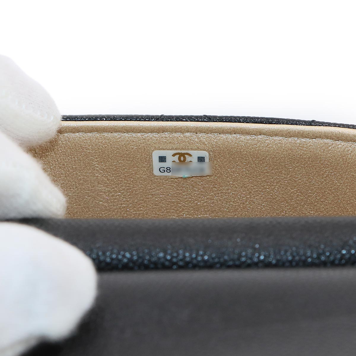 Matelasse Mini Chain Shoulder Bag Leather Black AP3004