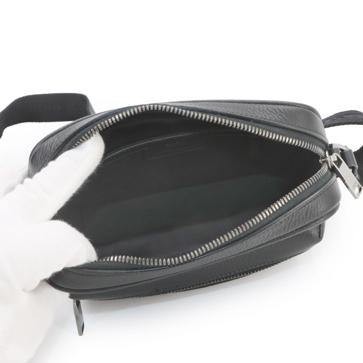 Oblique Rider 2.0 Zipped Messenger Shoulder Bag Leather