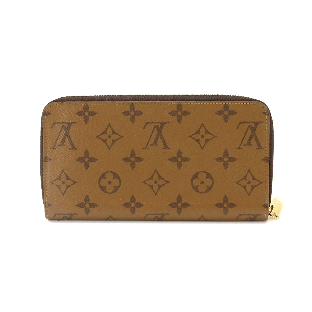 Monogram Reverse Zippy Wallet Brown M82444 Purse