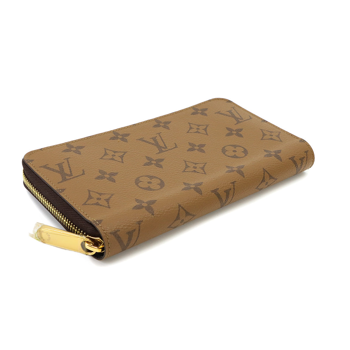 Monogram Reverse Zippy Wallet Brown M82444 Purse