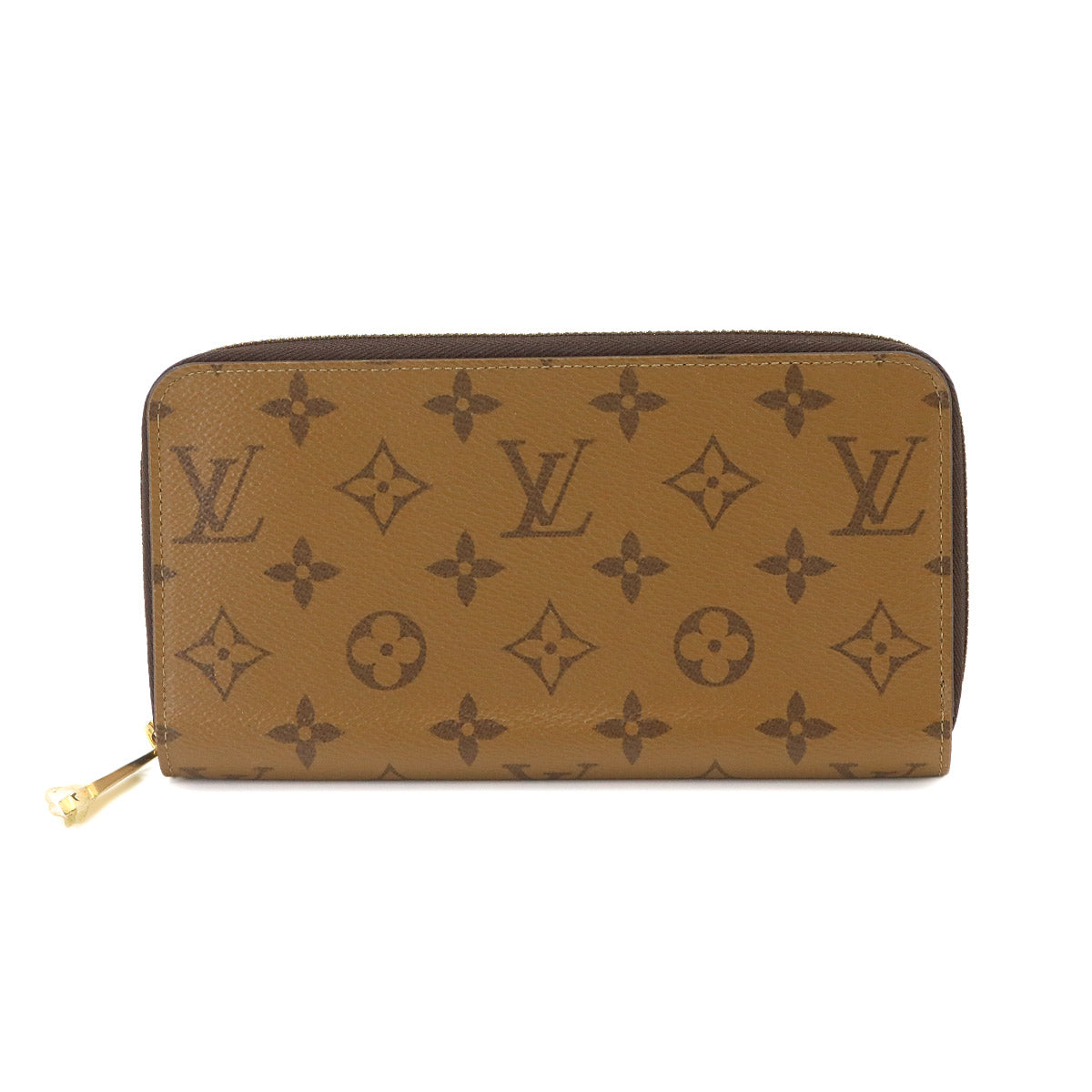 Monogram Reverse Zippy Wallet Brown M82444 Purse