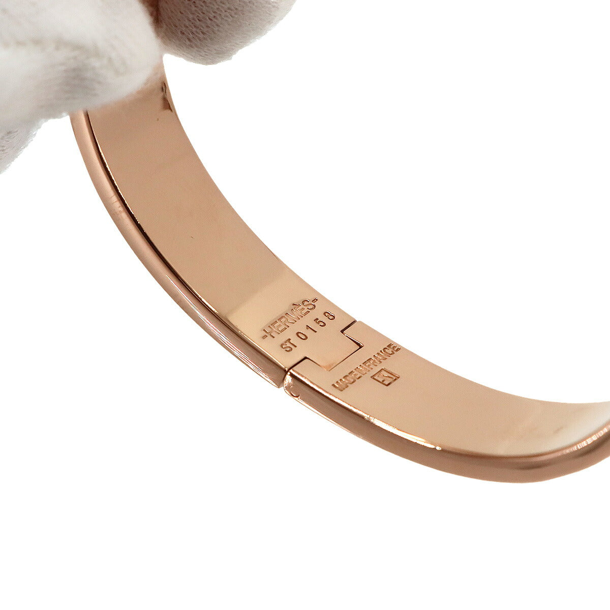 Clic H GM Bangle Bracelet Lilac Rose Gold Accessory