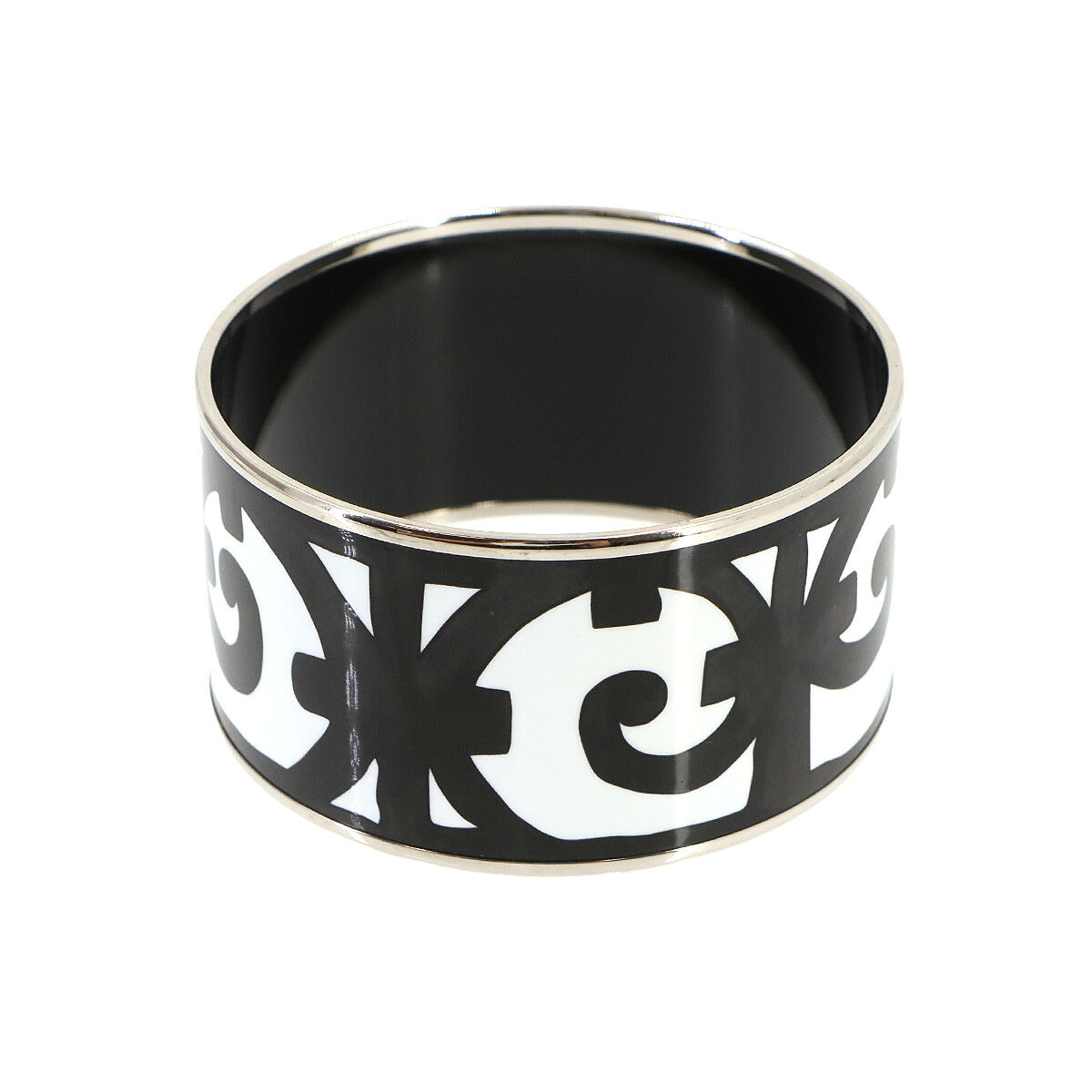 Email TGM Bracelet Bangle White Black Silver Accessory