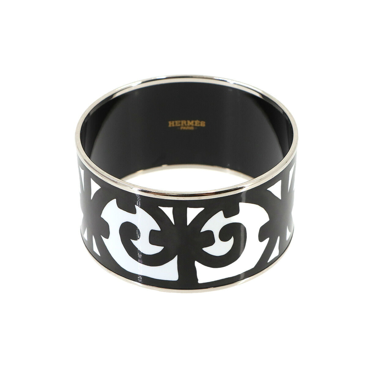 Email TGM Bracelet Bangle White Black Silver Accessory