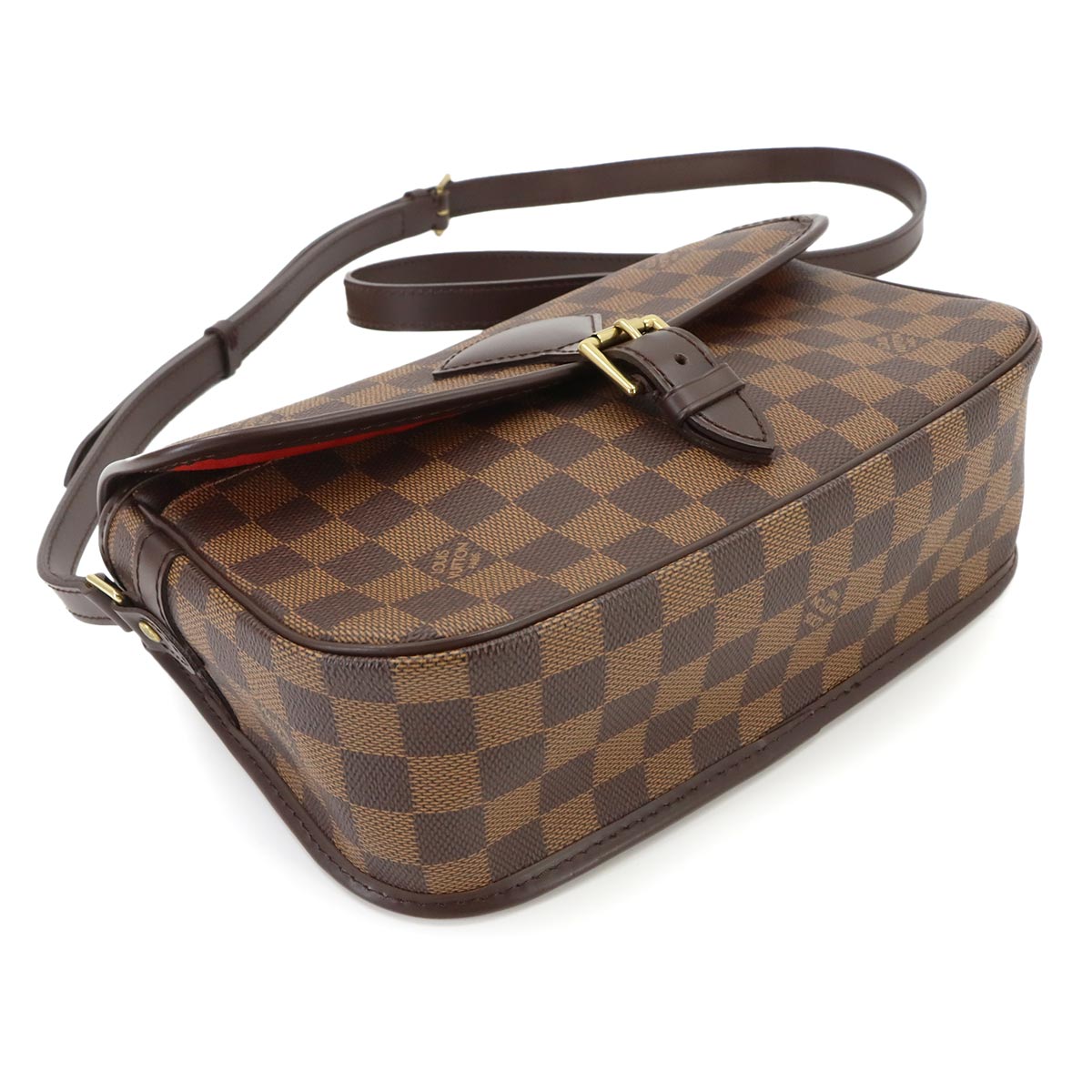 Damier Sologne Shoulder Bag Ebene N48079 Purse
