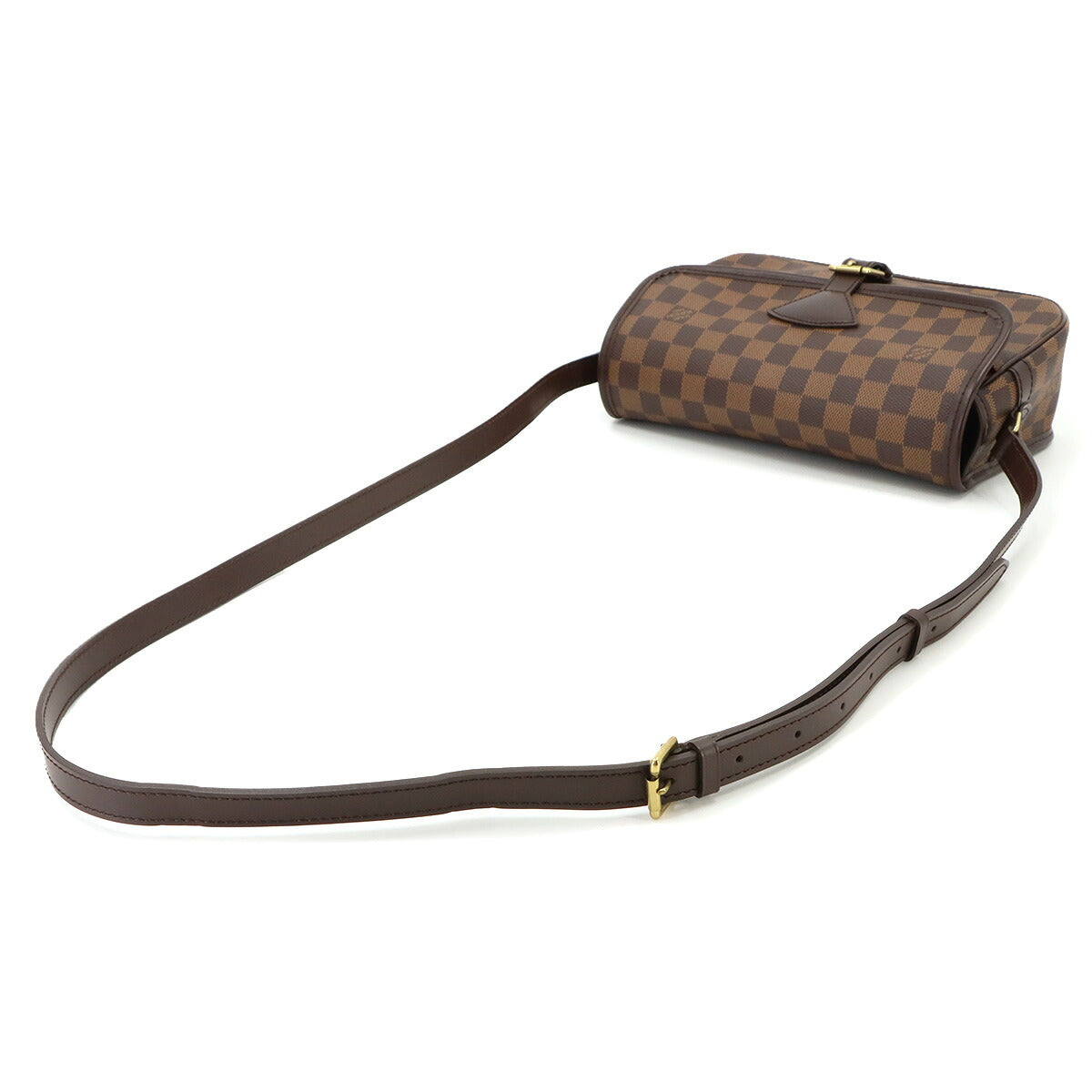 Damier Sologne Shoulder Bag Ebene N48079 Purse