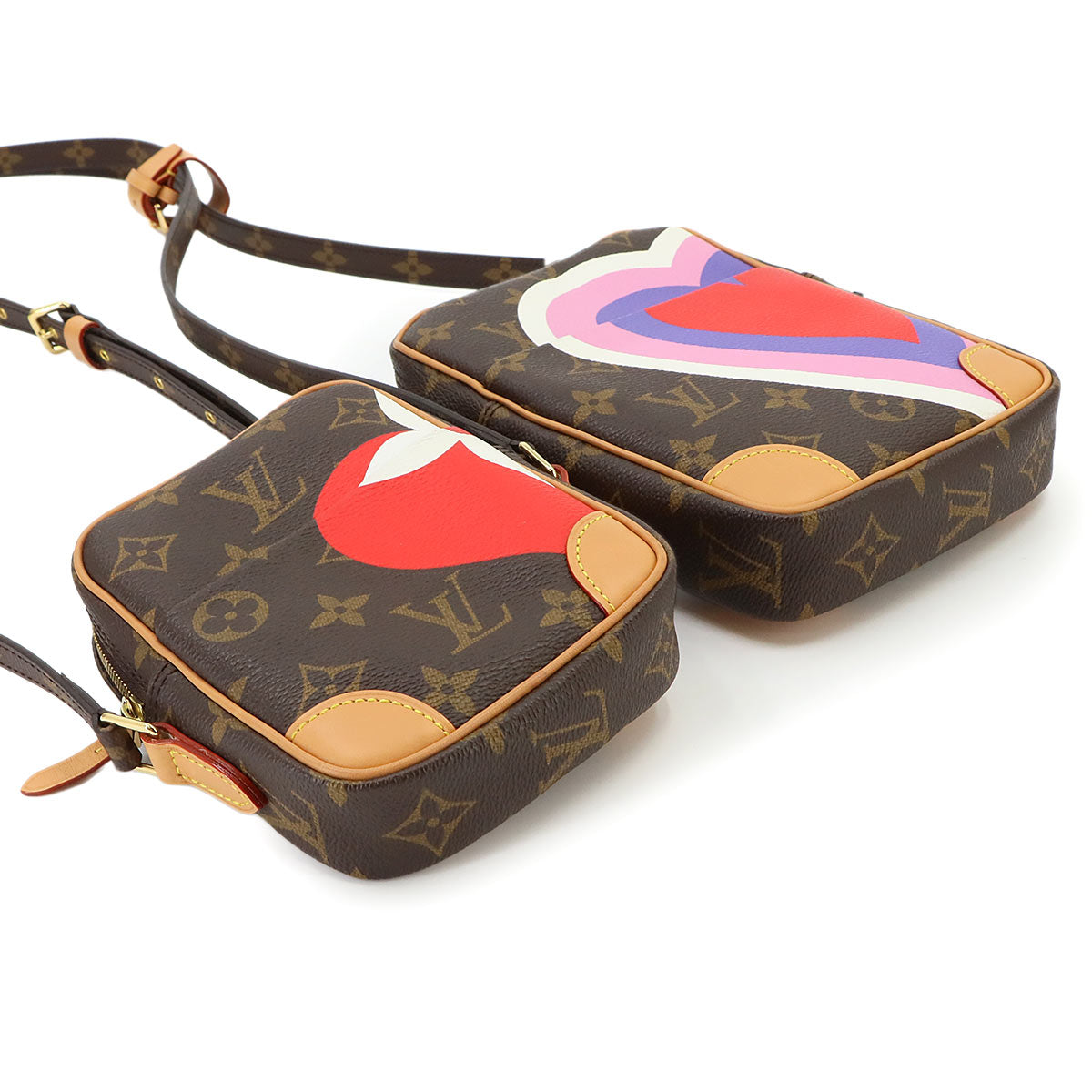 Monogram Game On Paname set Shoulder Bag M57450 Heart