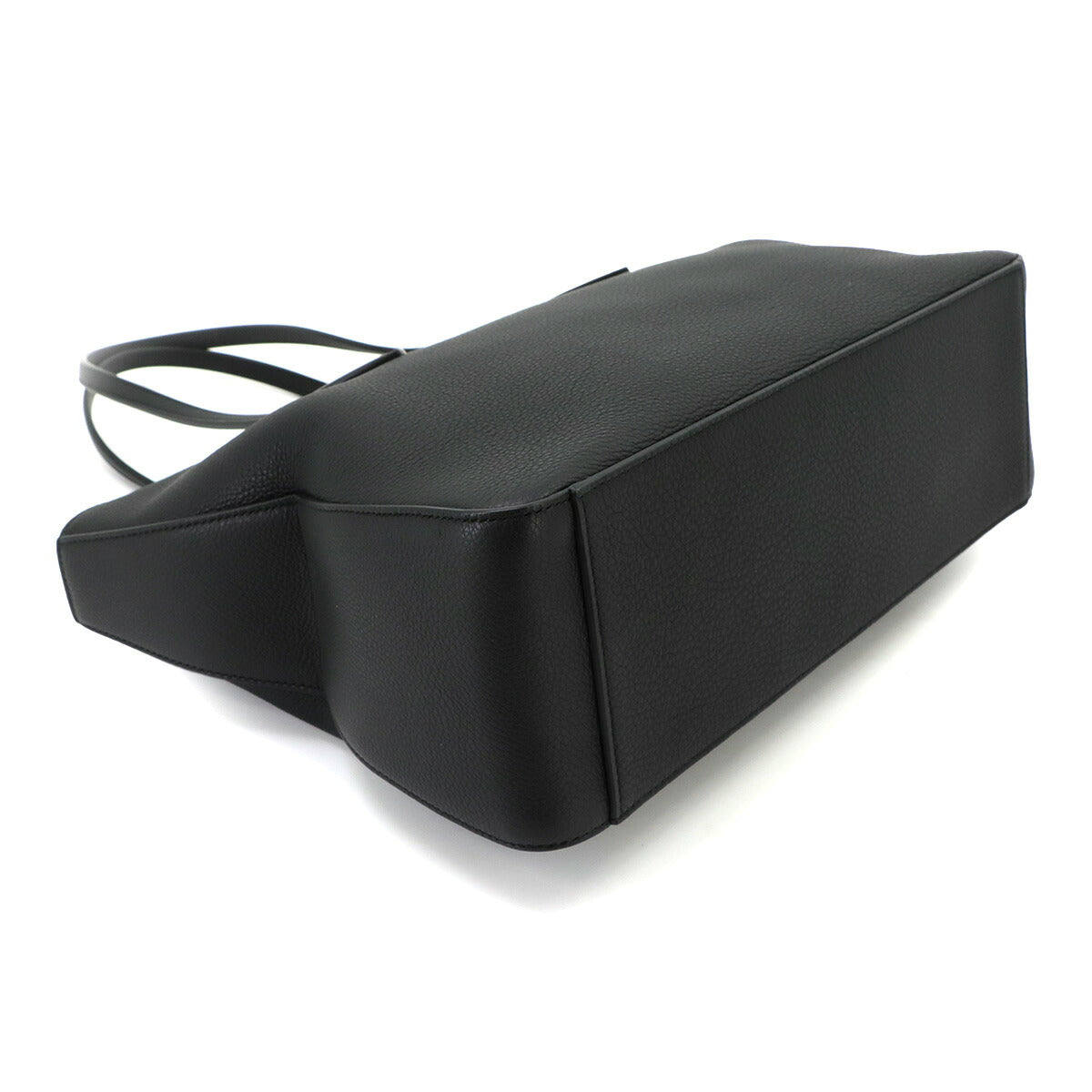 Tote Bag Leather Nero 217533 Black Purse