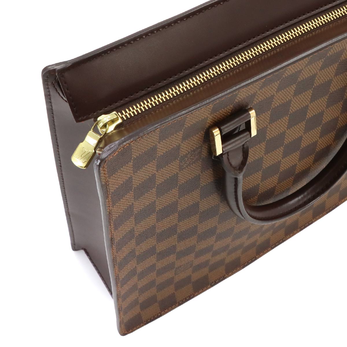 Damier Venice PM Tote Bag Ebene N51145 Brown Purse