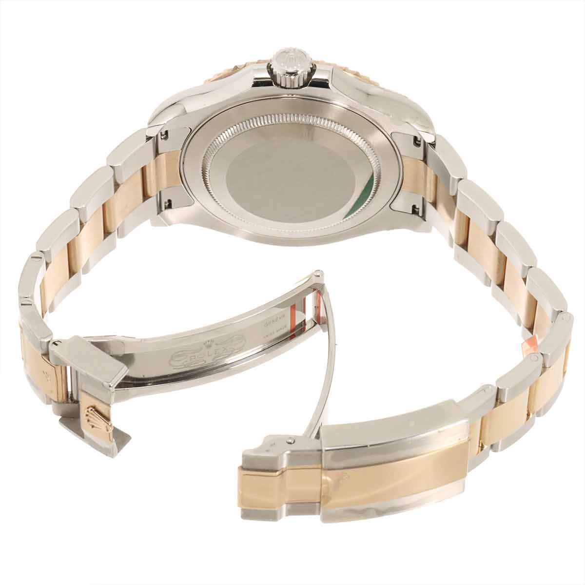 Yacht Master Roresol 116621 Serial Ramdom 750 Pink Gold Mens