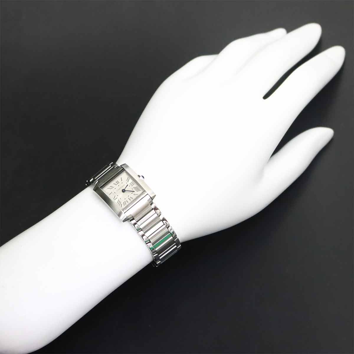 Tank Francaise SM WSTA0065 Quartz Silver Dial Ladies Watch