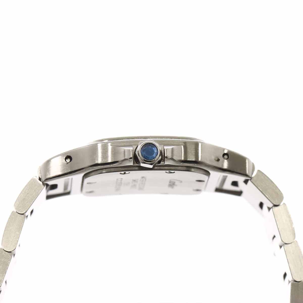 Santos Galbee SM W20017D6 Quartz Cream Dial Ladies Watch