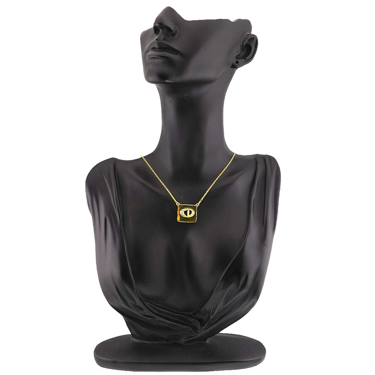 Diamond Necklace 18K Yellow Gold 750