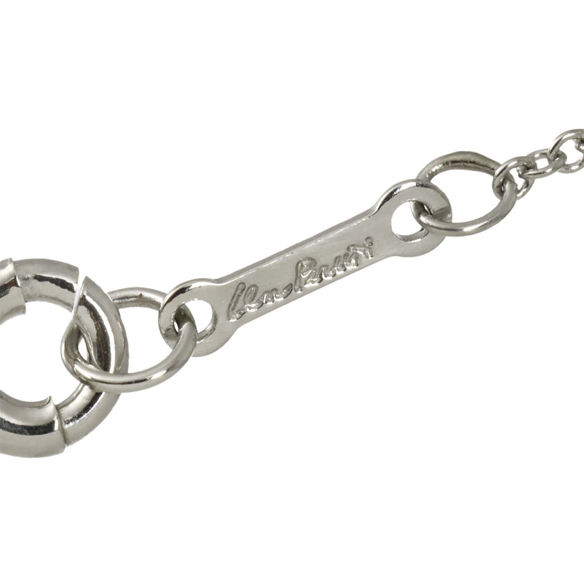 Bean Diamond Necklace Platinum
