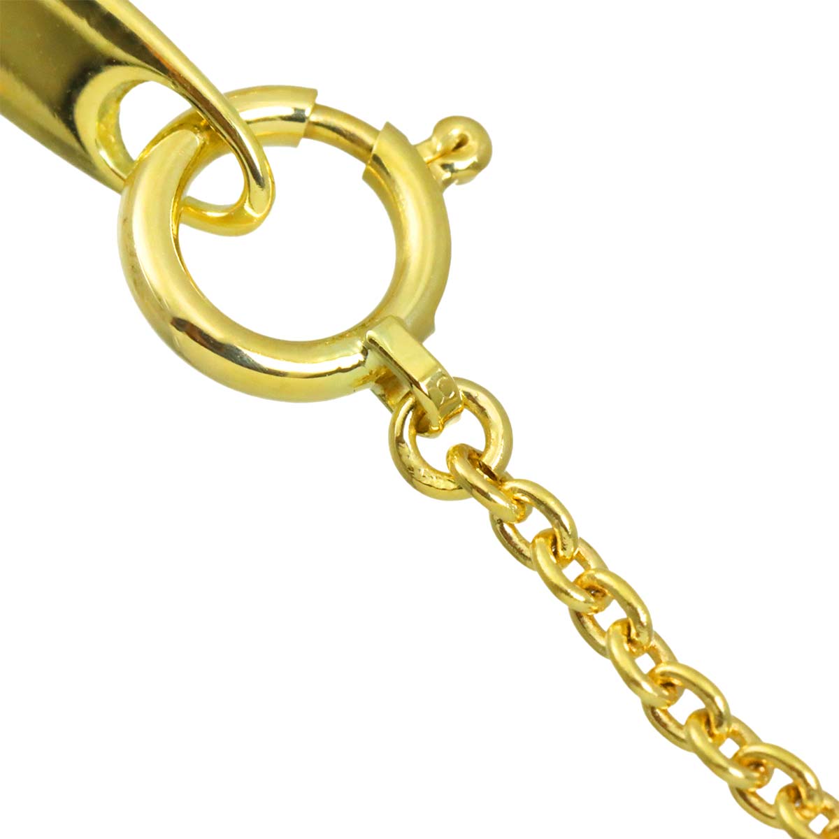 Akoya Pearl Necklace 18K K18 Yellow Gold 750