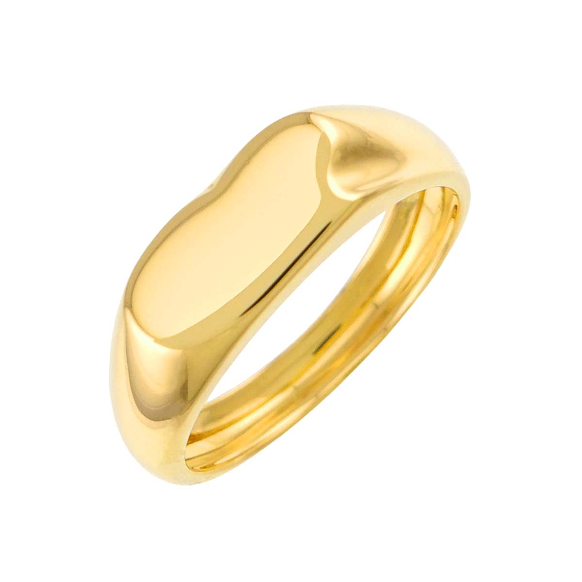 Full Heart Ring 18K YG 750 Size6.75-7.25(US)