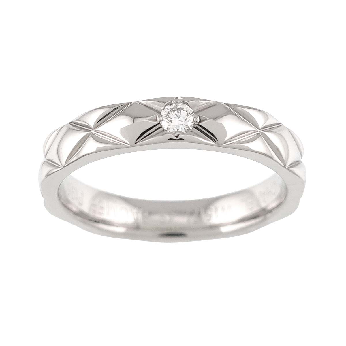 Diamond Ring Pt Platinum size49 5-5.25(US)