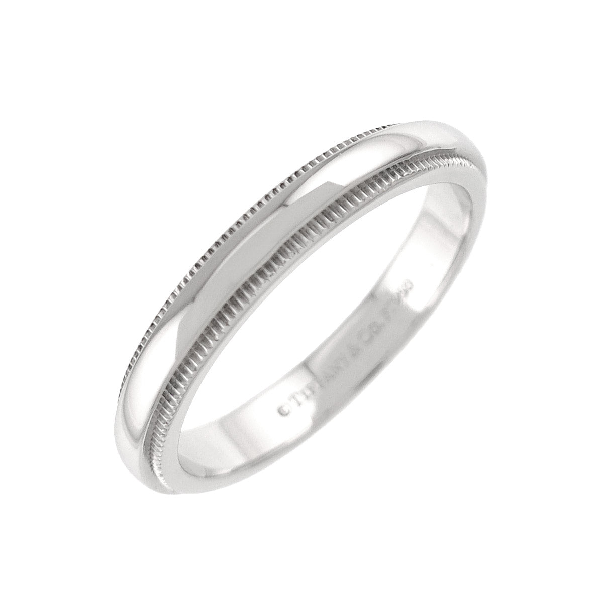 Milgrain Ring Pt Platinum Size6.5-6.75(US)