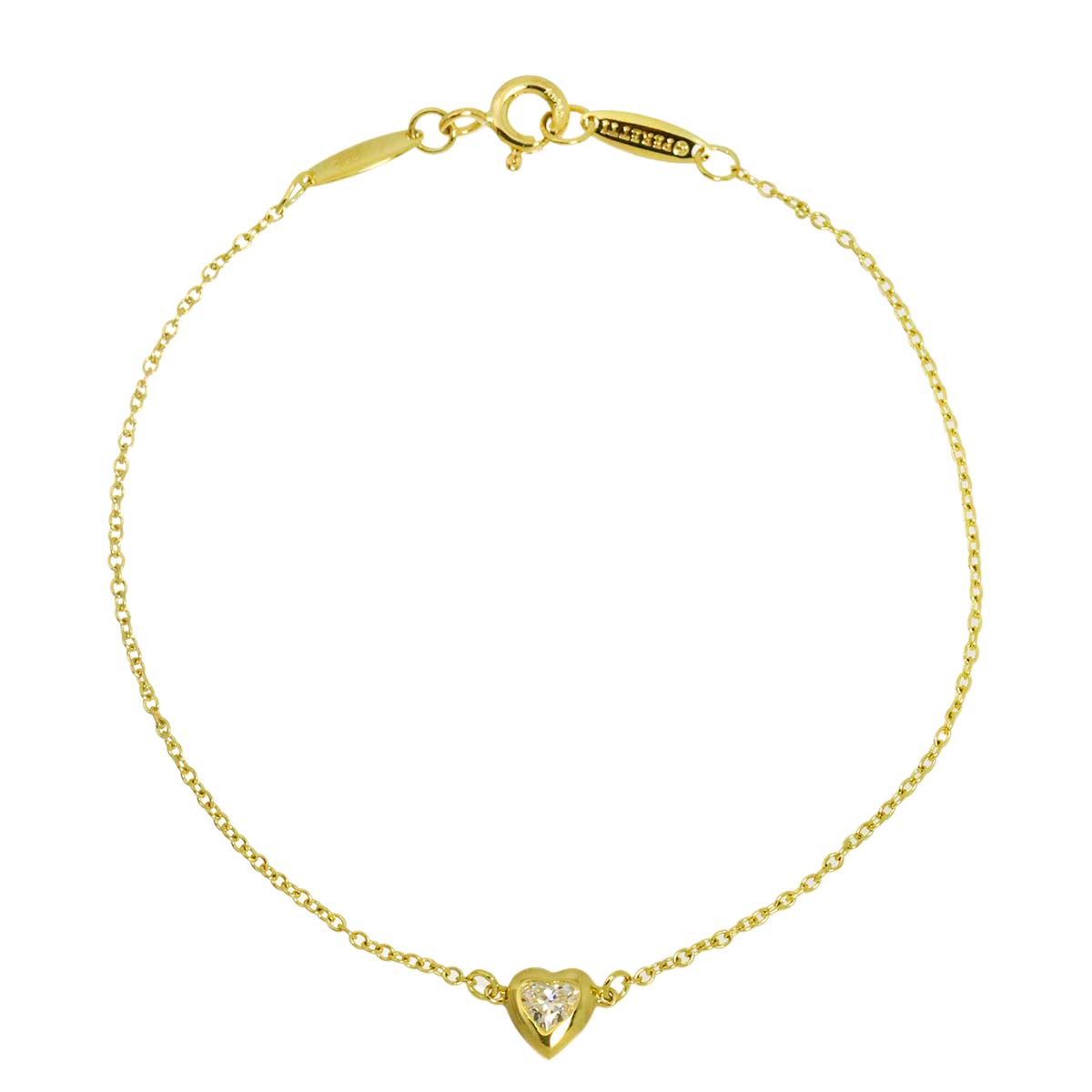 By The Yard Diamond 1P Bracelet 18K Yellow Gold 750