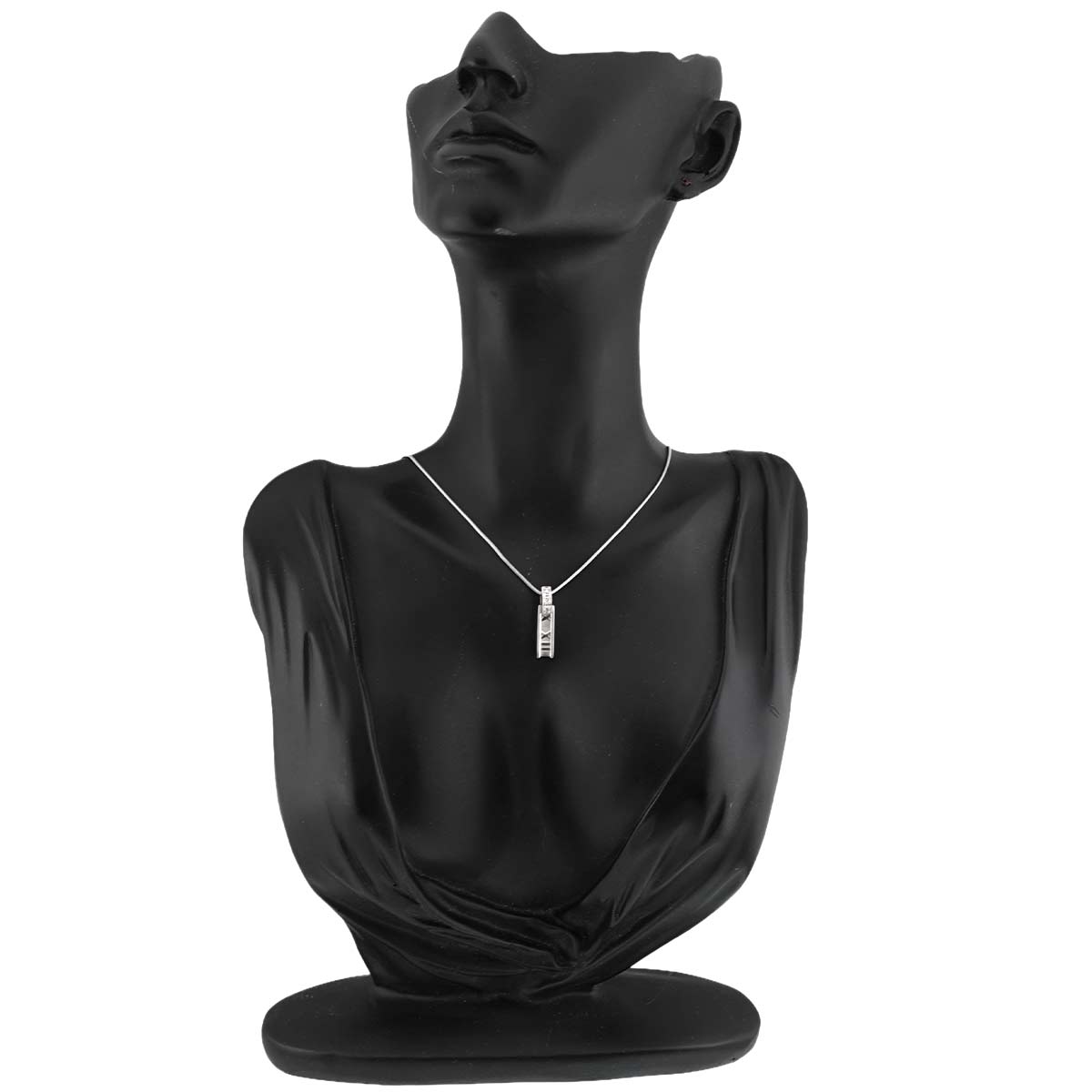 Atlas Diamond Necklace 18K White Gold 750
