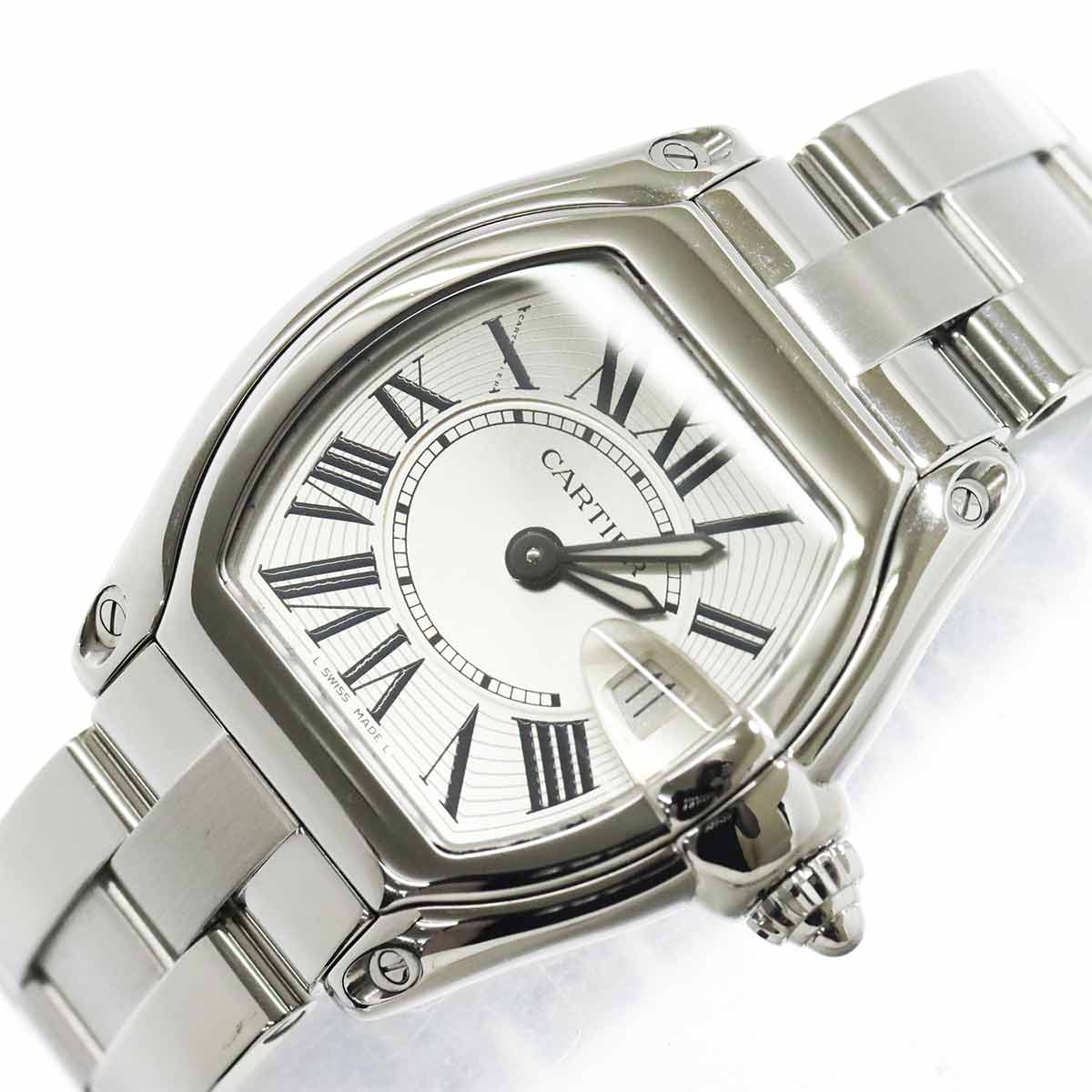 Roadster SM W62016V3 Date Quartz Silver Dial Ladies Watch