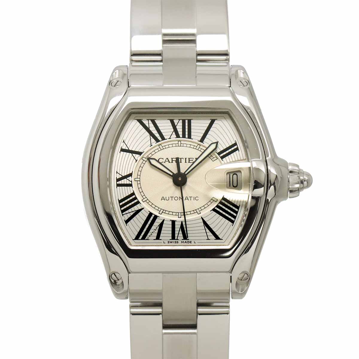 Roadster LM W62025V3 Date Automatic Silver Dial Mens Watch