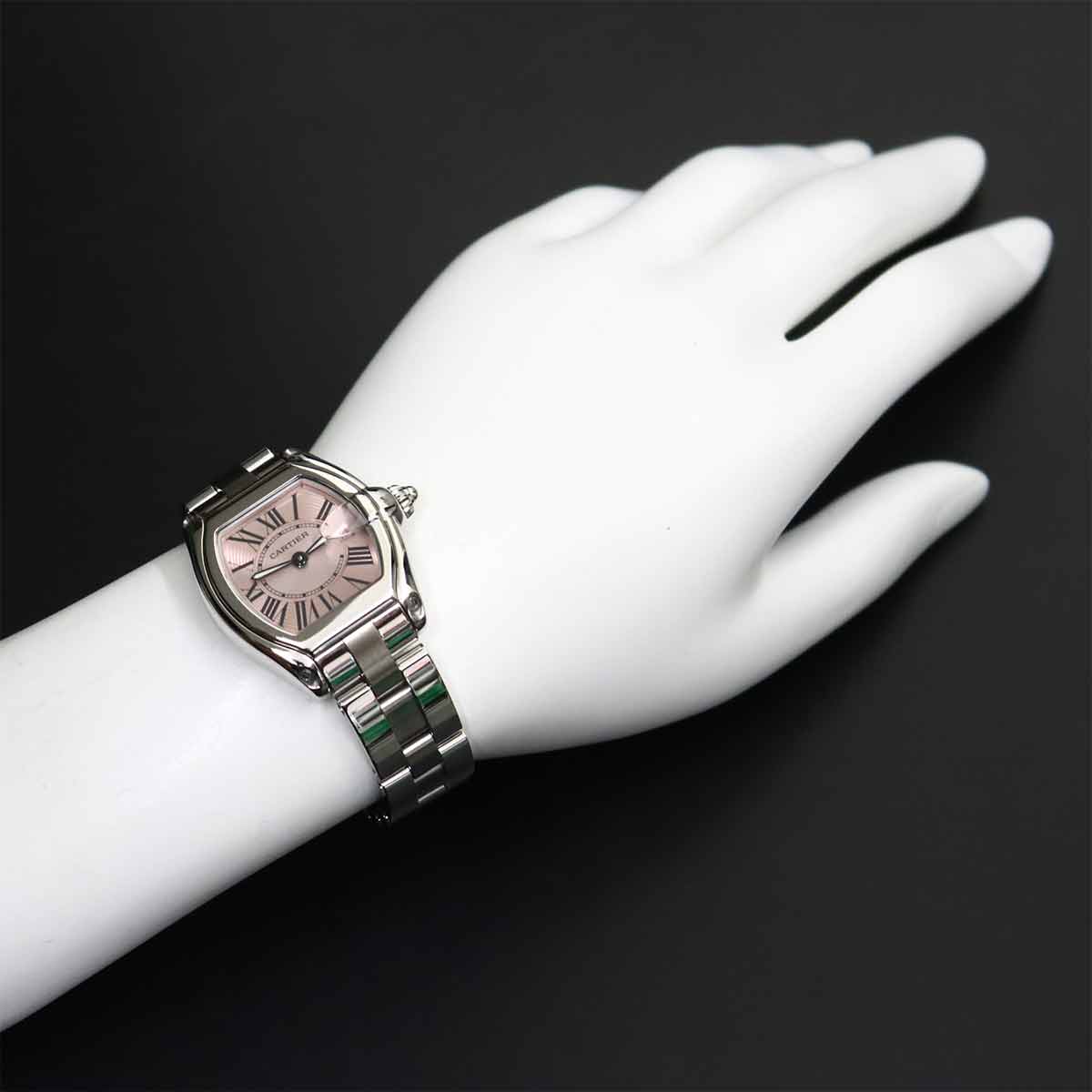 Roadster W62017V3 Date Quartz Pink Dial Ladies Watch