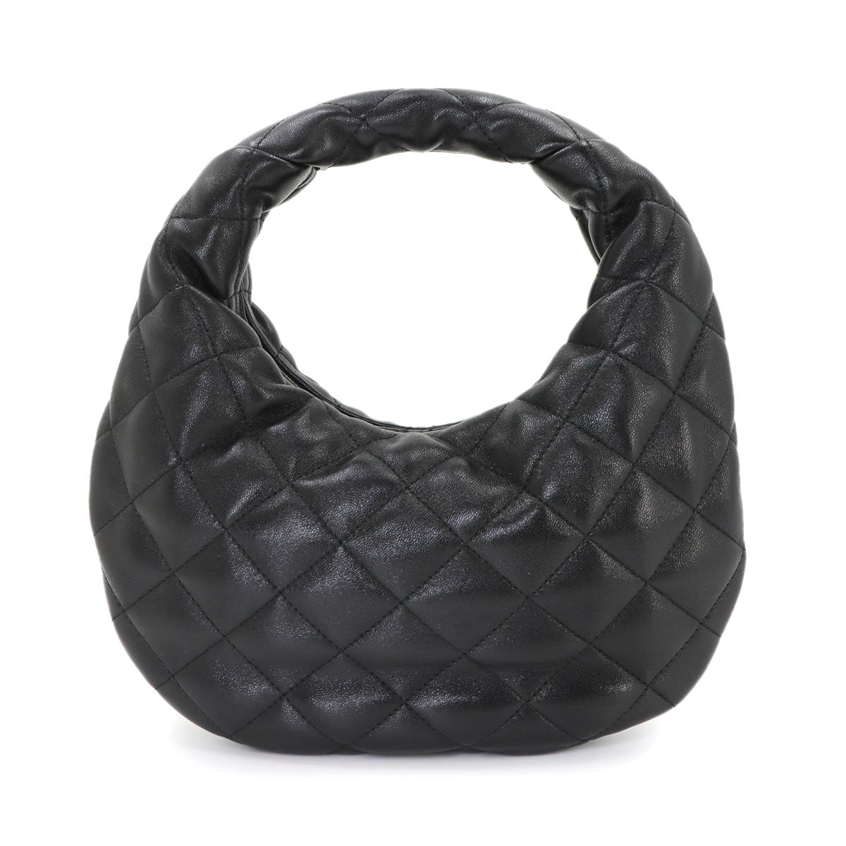 ICARINO Hand Bag Leather Black 851689 Purse