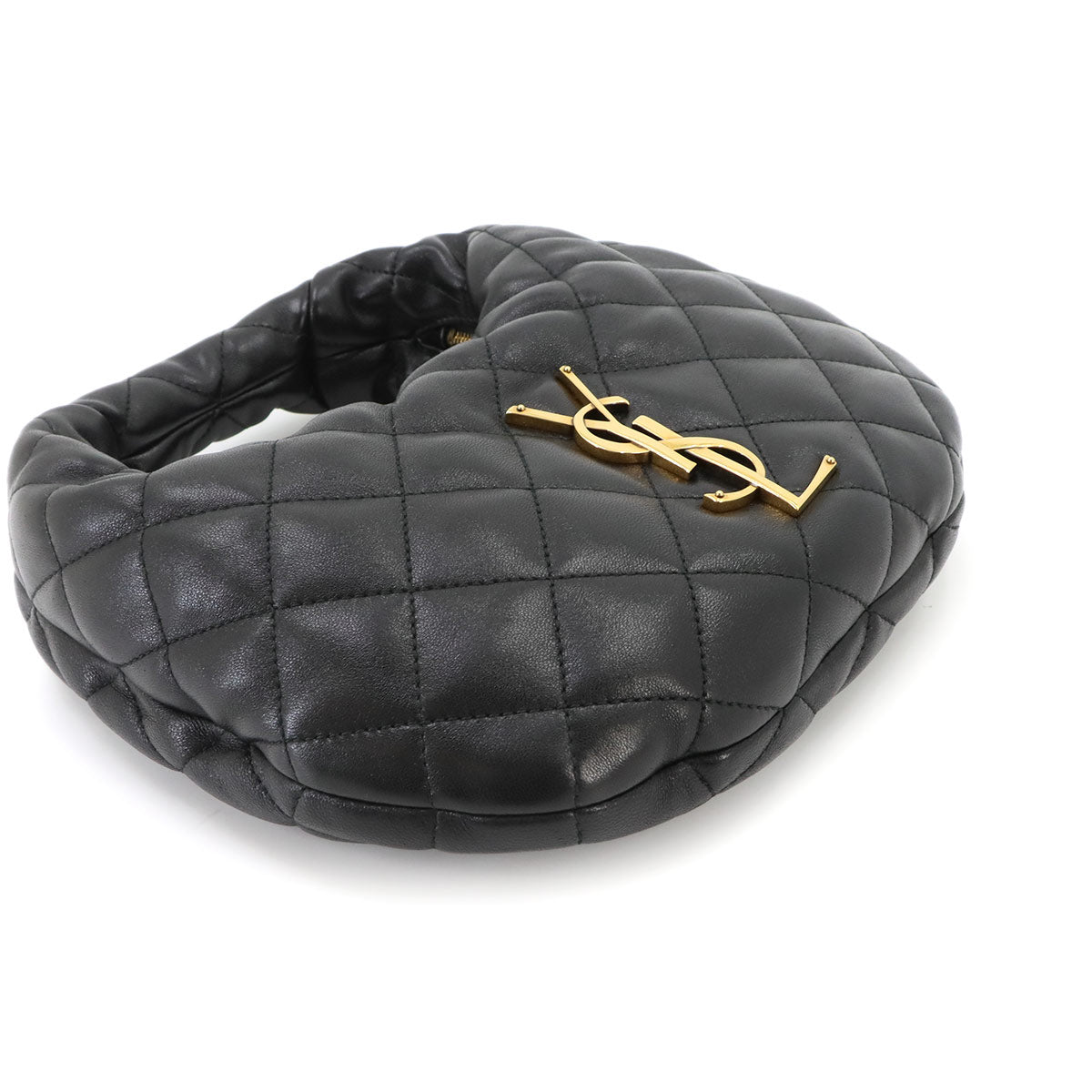 ICARINO Hand Bag Leather Black 851689 Purse