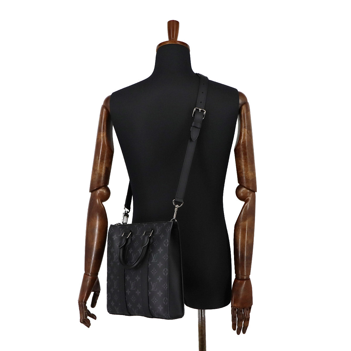 Monogram Eclipse Sac Plat Cross 2way Tote Bag M46456